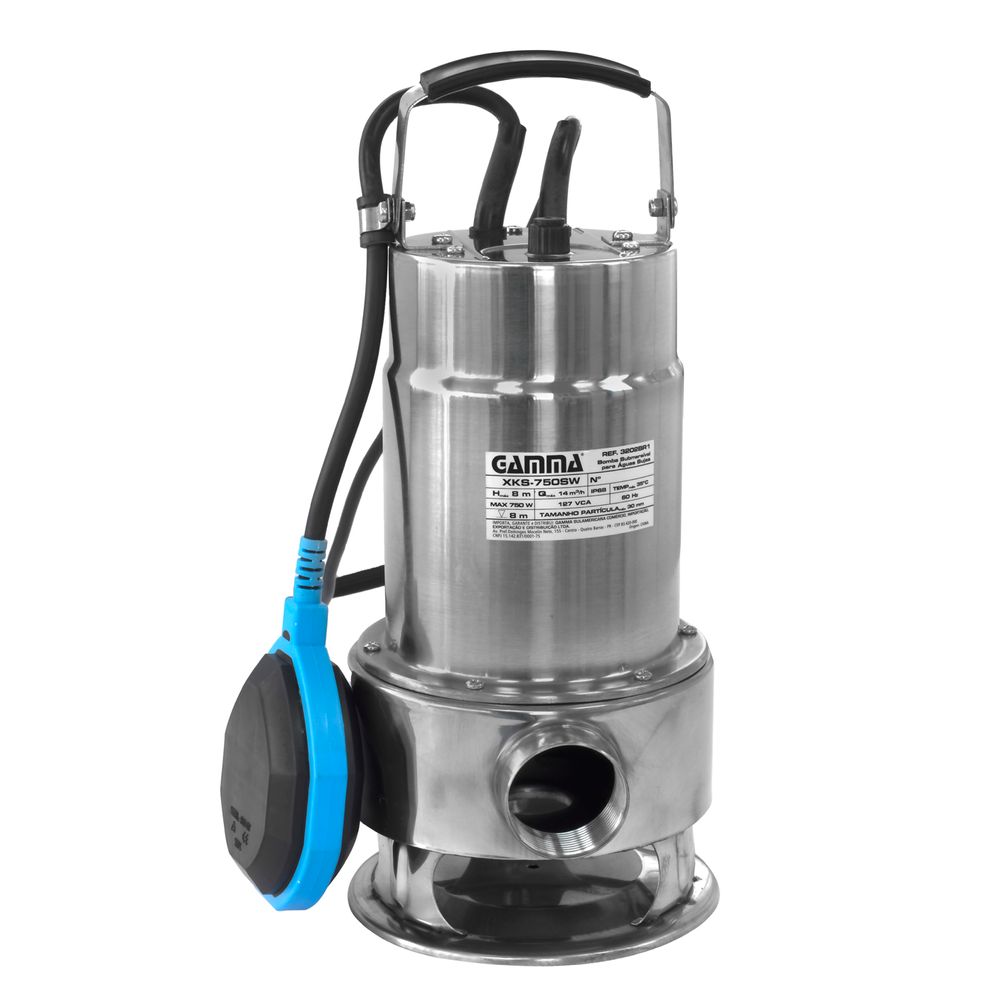 BOMBA-SUBMERSIVEL-PARA-AGUAS-SUJAS-XKS---750-SW--127V-60HZ--1-HP